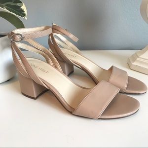 Nine West Nude Low Heels